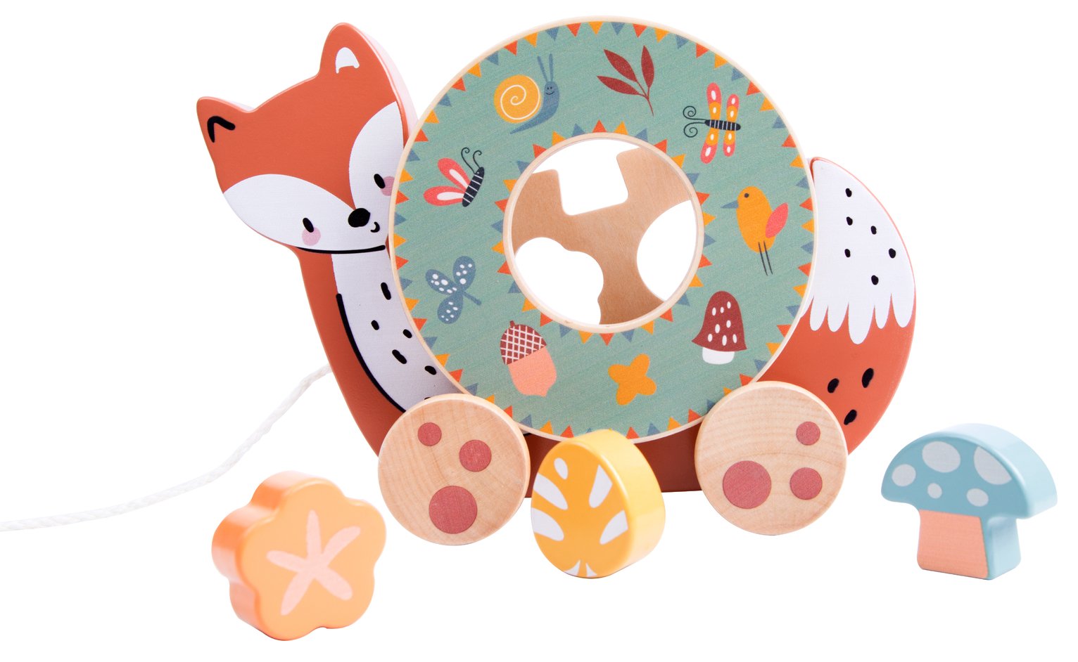 Chad Valley Woodland Multifunction Pull Along Toy