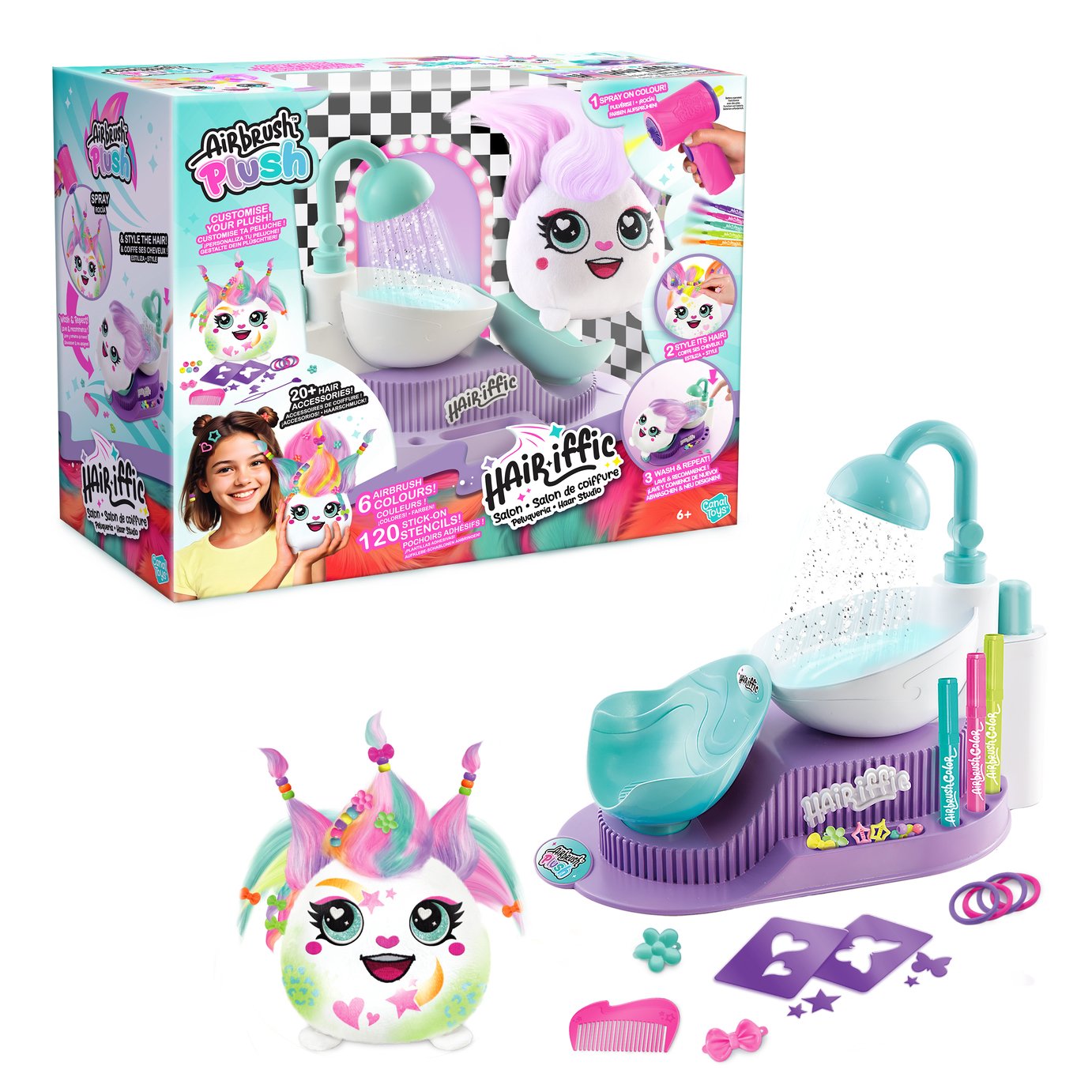 Airbrush Plush Hair'iffic Salon