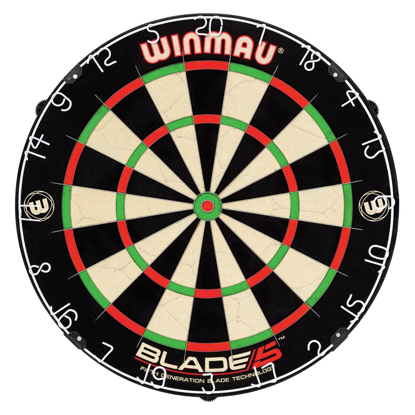 Buy Winmau Blade 5 Bristle Dartboard 