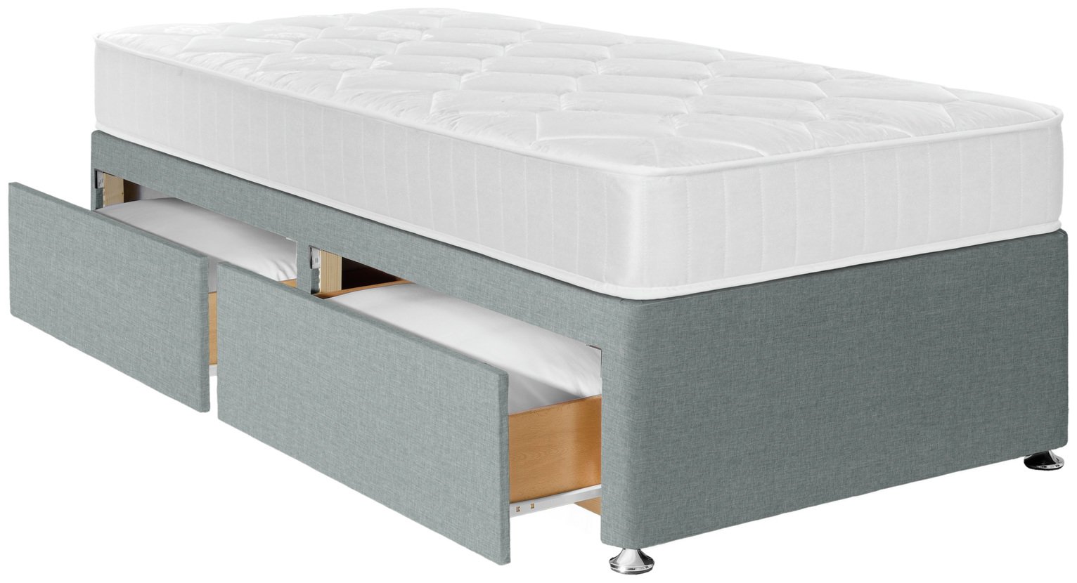 Argos Home Elmdon Comfort Divan Bed - Single