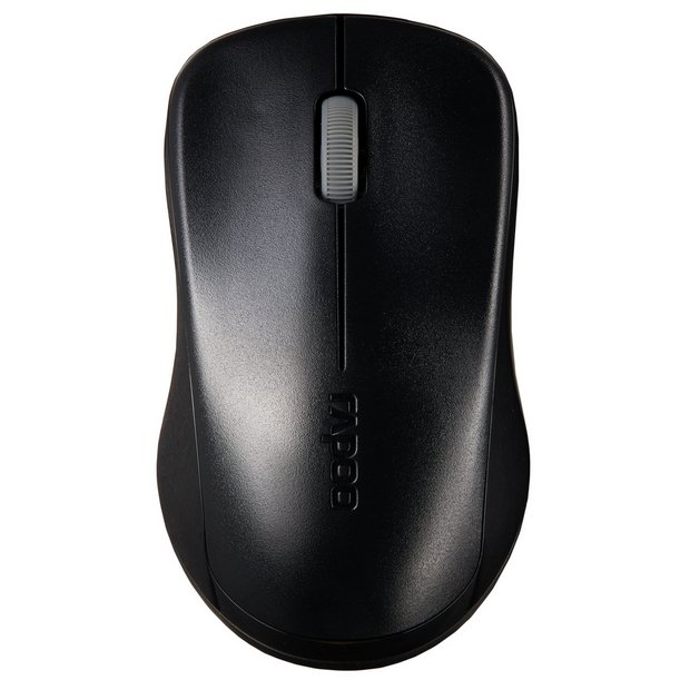les Artiest Onze onderneming Buy Rapoo 1620 Wireless Optical Mouse - Black | Laptop and PC mice | Argos