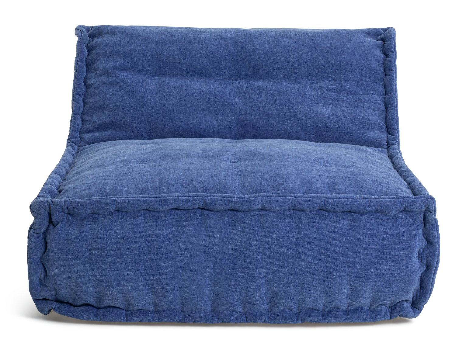 Habitat Estelle Quilted Bean Bag - Blue