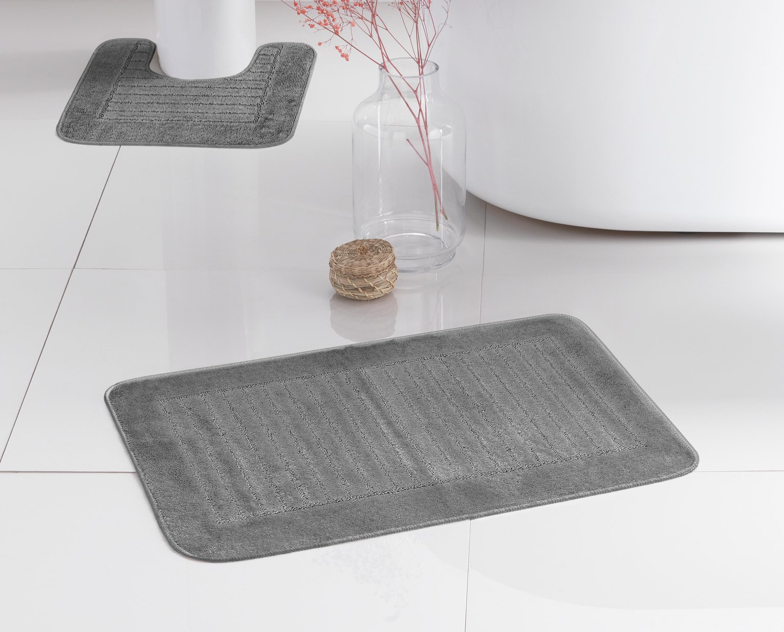 Argos Home Bath and Pedestal Set