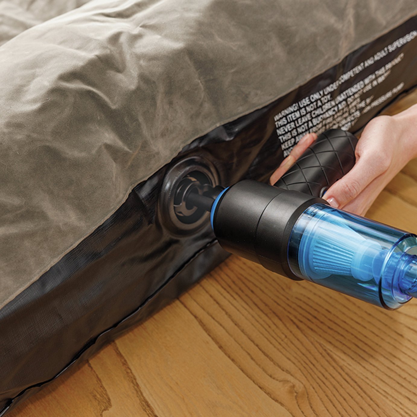 JML Go Vac 2-in-1 Vacuum and Inflator