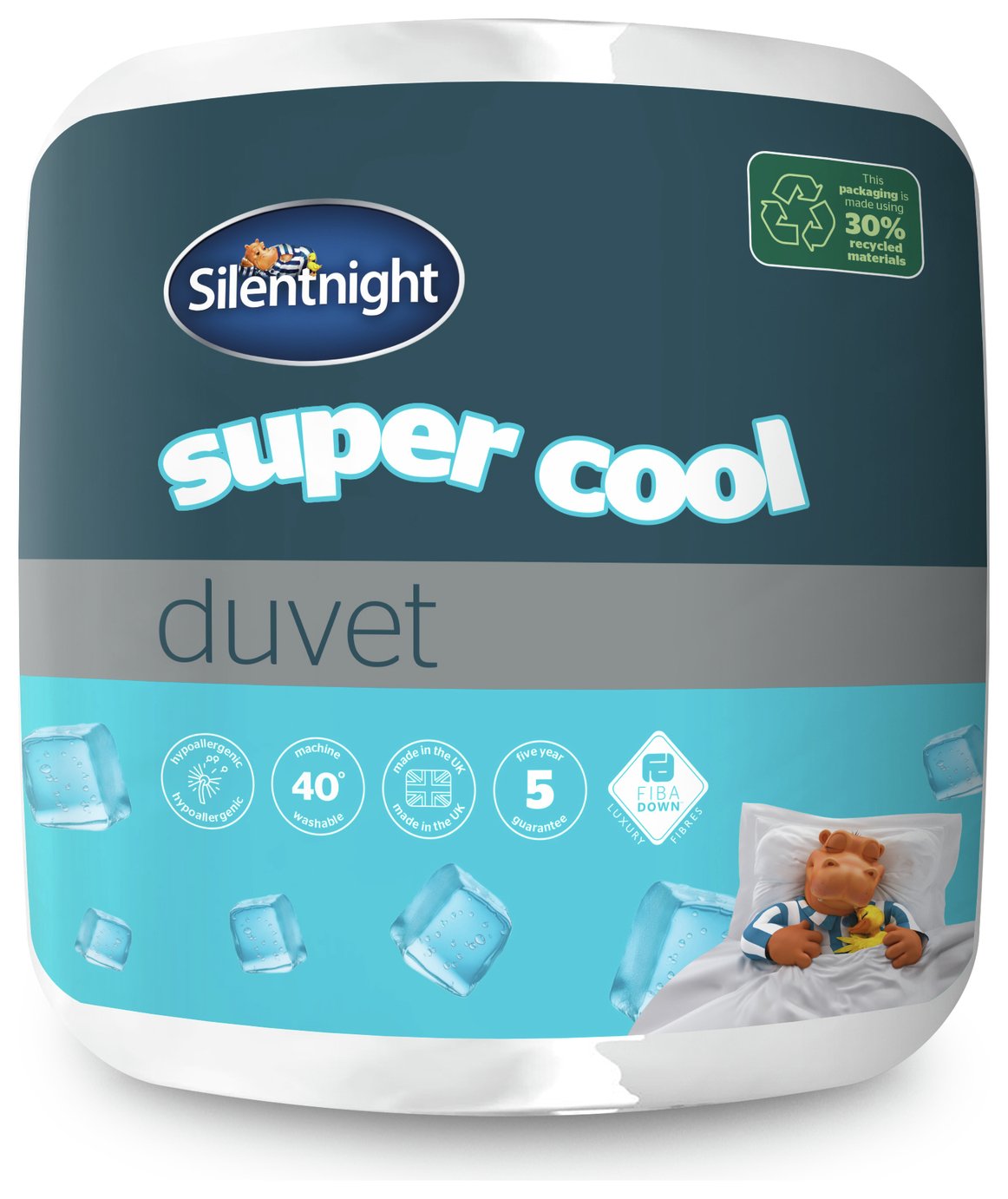 Silentnight Super Cool 4.5 Tog Duvet Set
