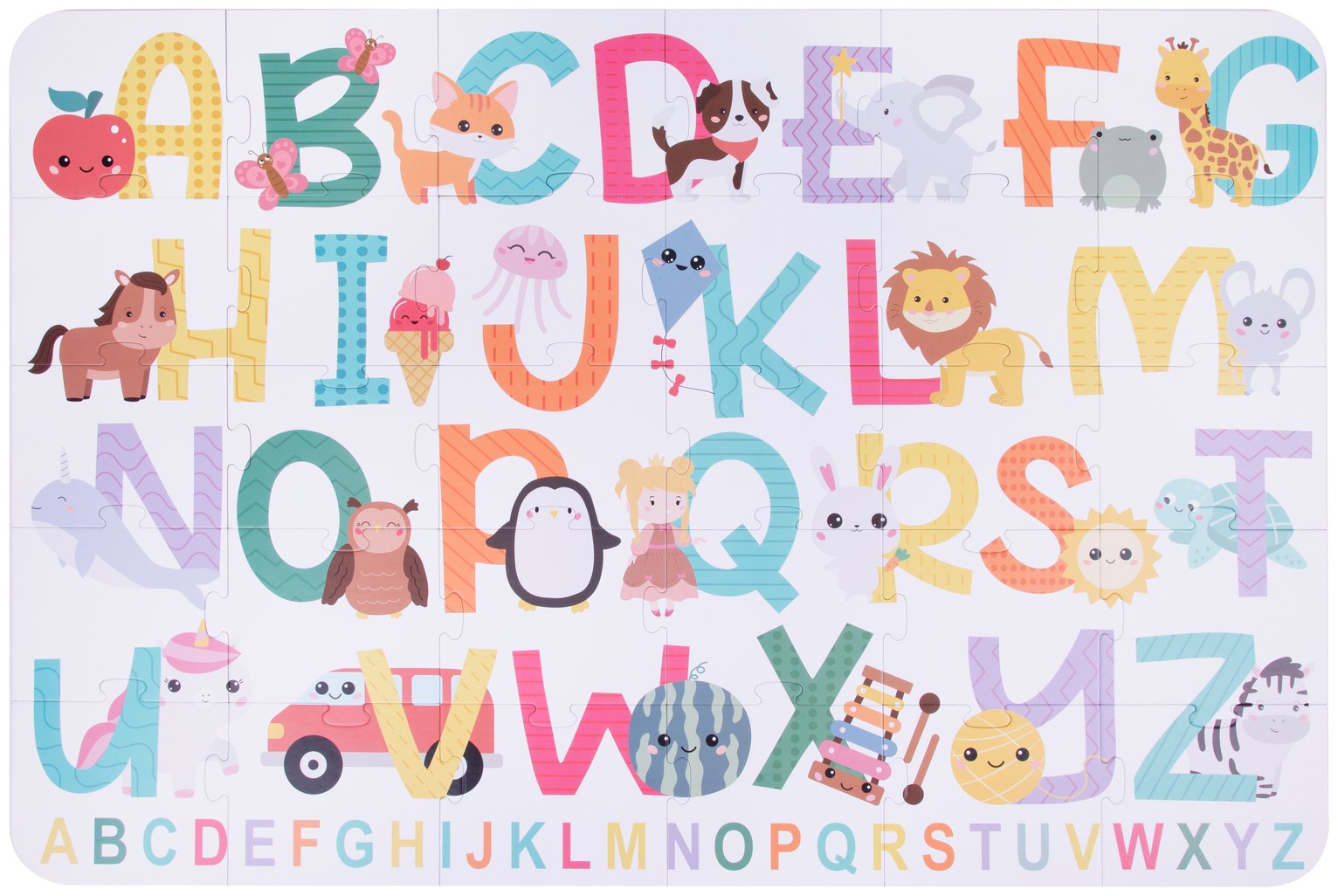  Chad Valley Alphabet 30 Piece Floor Puzzle