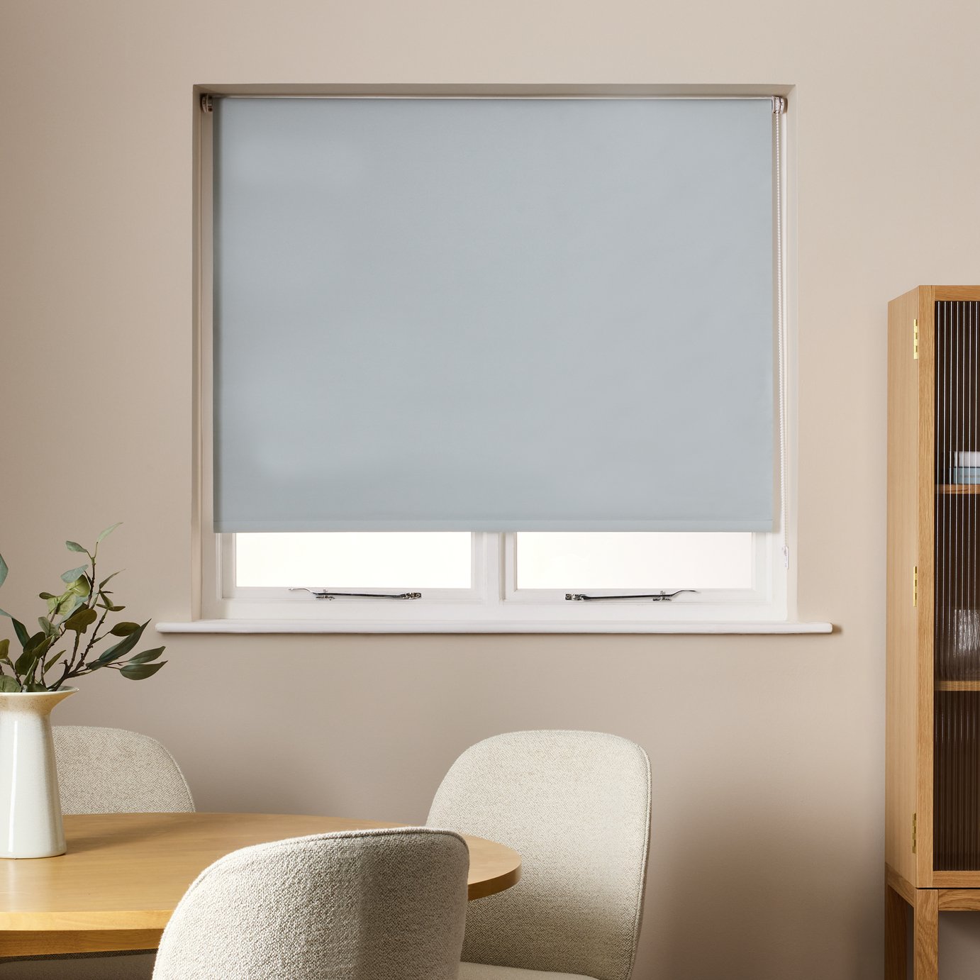 Habitat Blackout Blue Roller Blind - 90cm