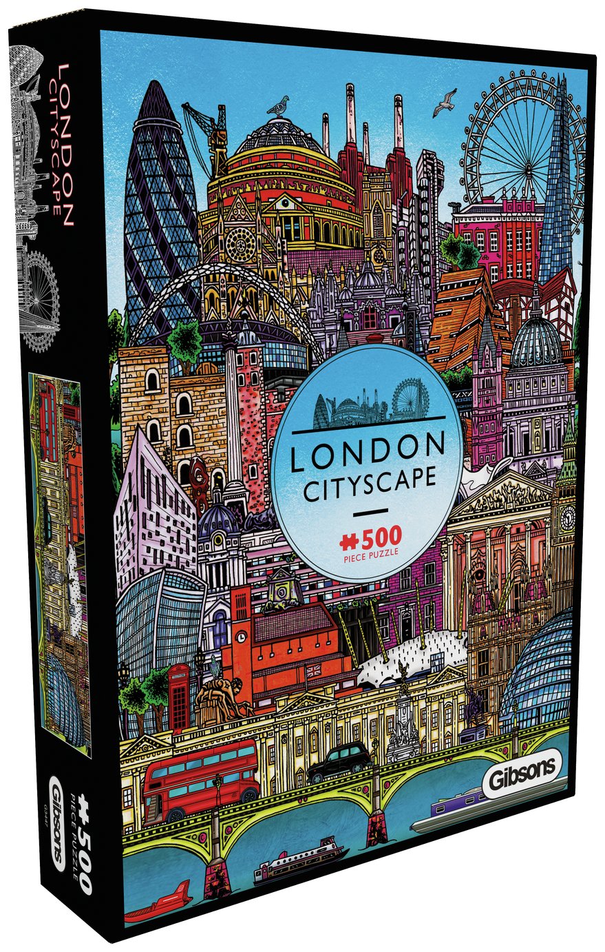 Gibsons London Cityscape 500 Piece Jigsaw Puzzle