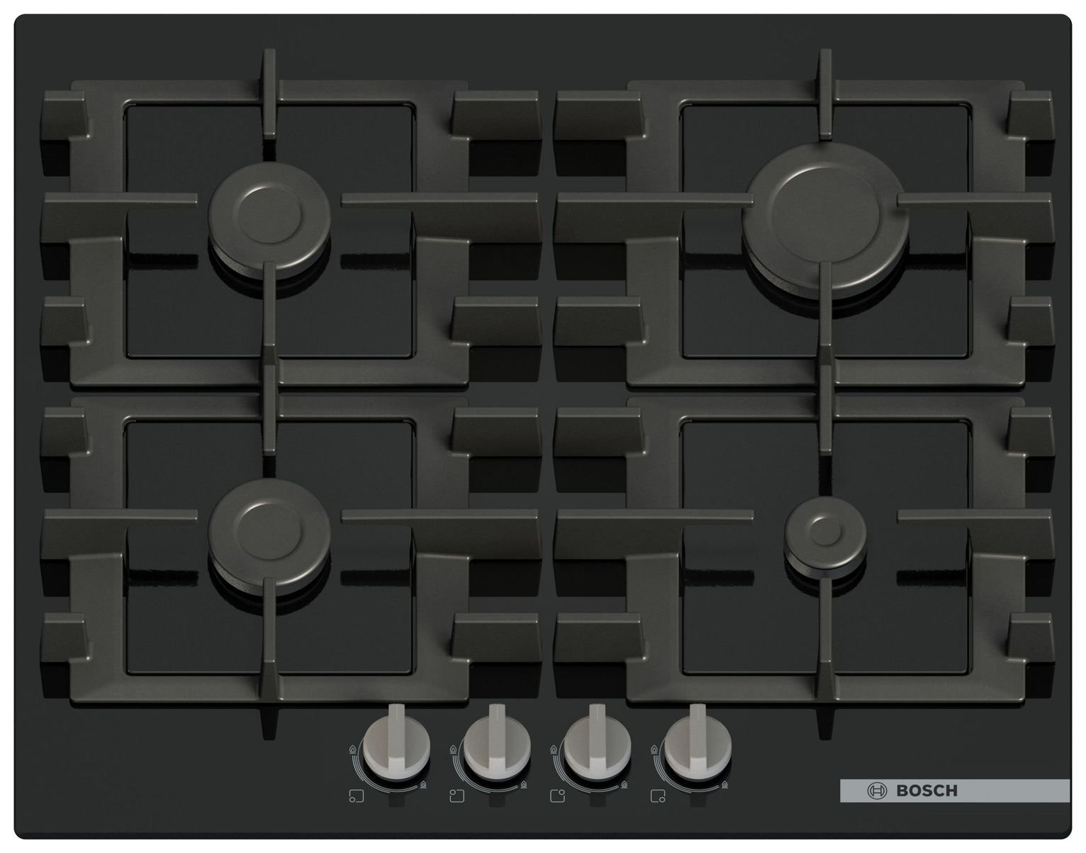 Bosch PNP6B6K40 Gas Hob - Black