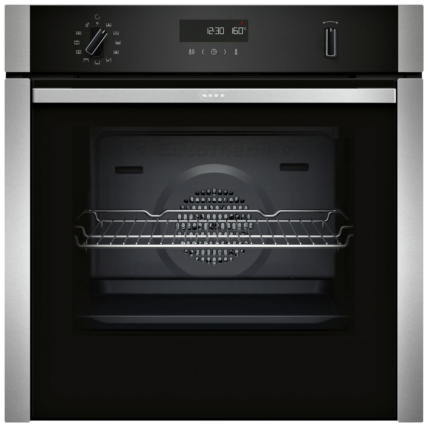 Neff B6ACH7AN7B Built In Single Electric Oven - S/Steel