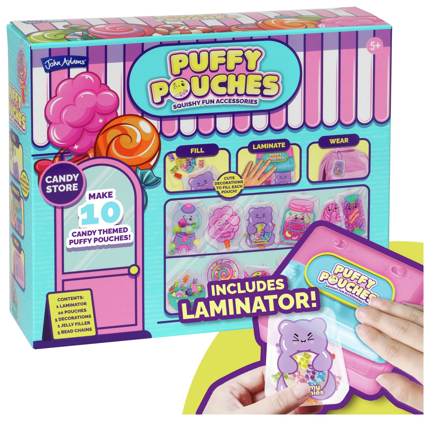 Puffy Pouches Candy Store Theme Set
