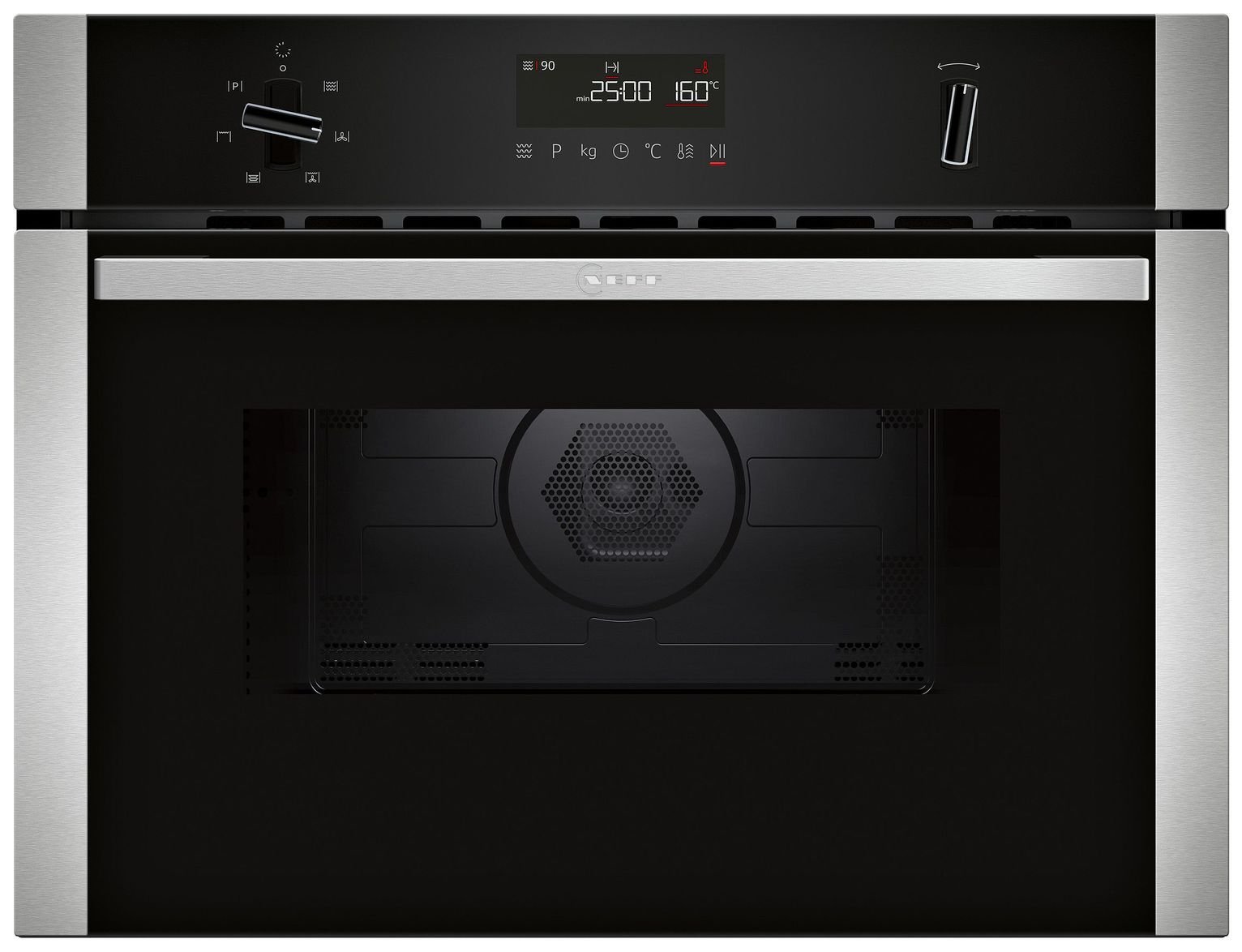 Neff C1AMG84N1B 900W Built In Microwave - Stainless Steel