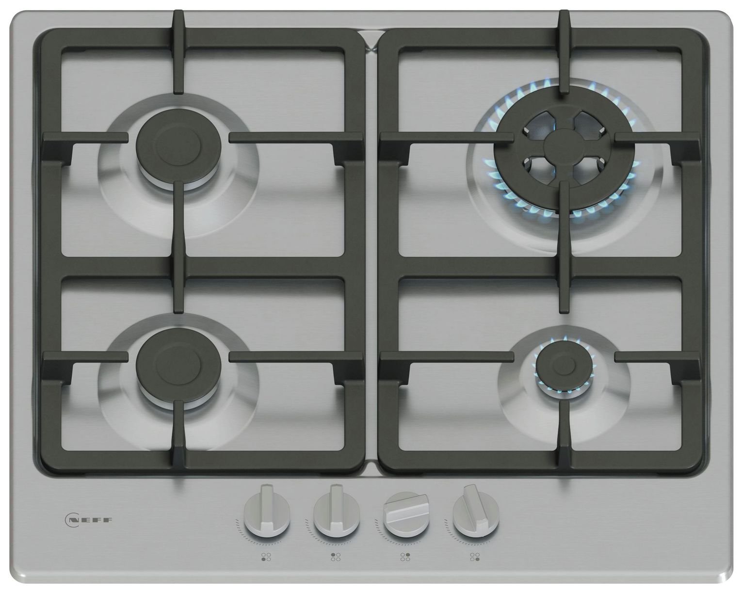 Neff T26GKH8N0 Gas Hob - Stainless Steel