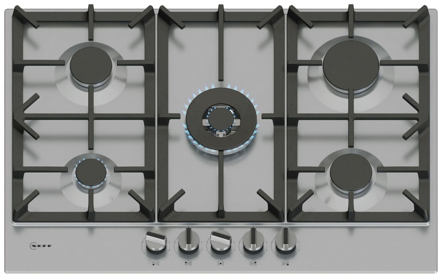 Neff T27CIQ8N0 Gas Hob - Black