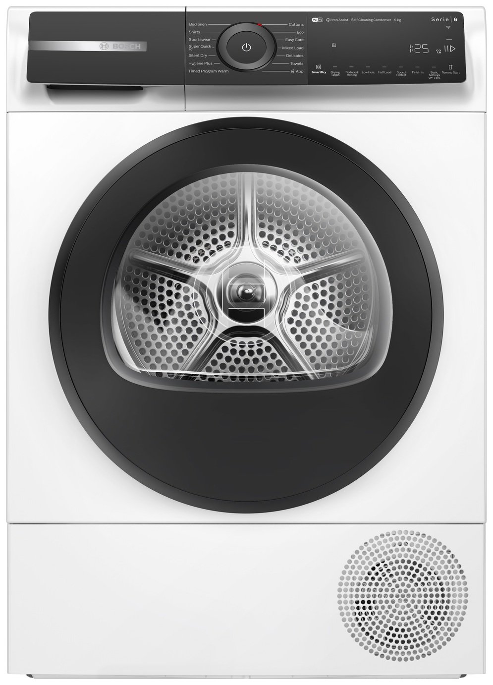 Bosch WQH246D9GB 9kg Heat Pump Tumble Dryer - White