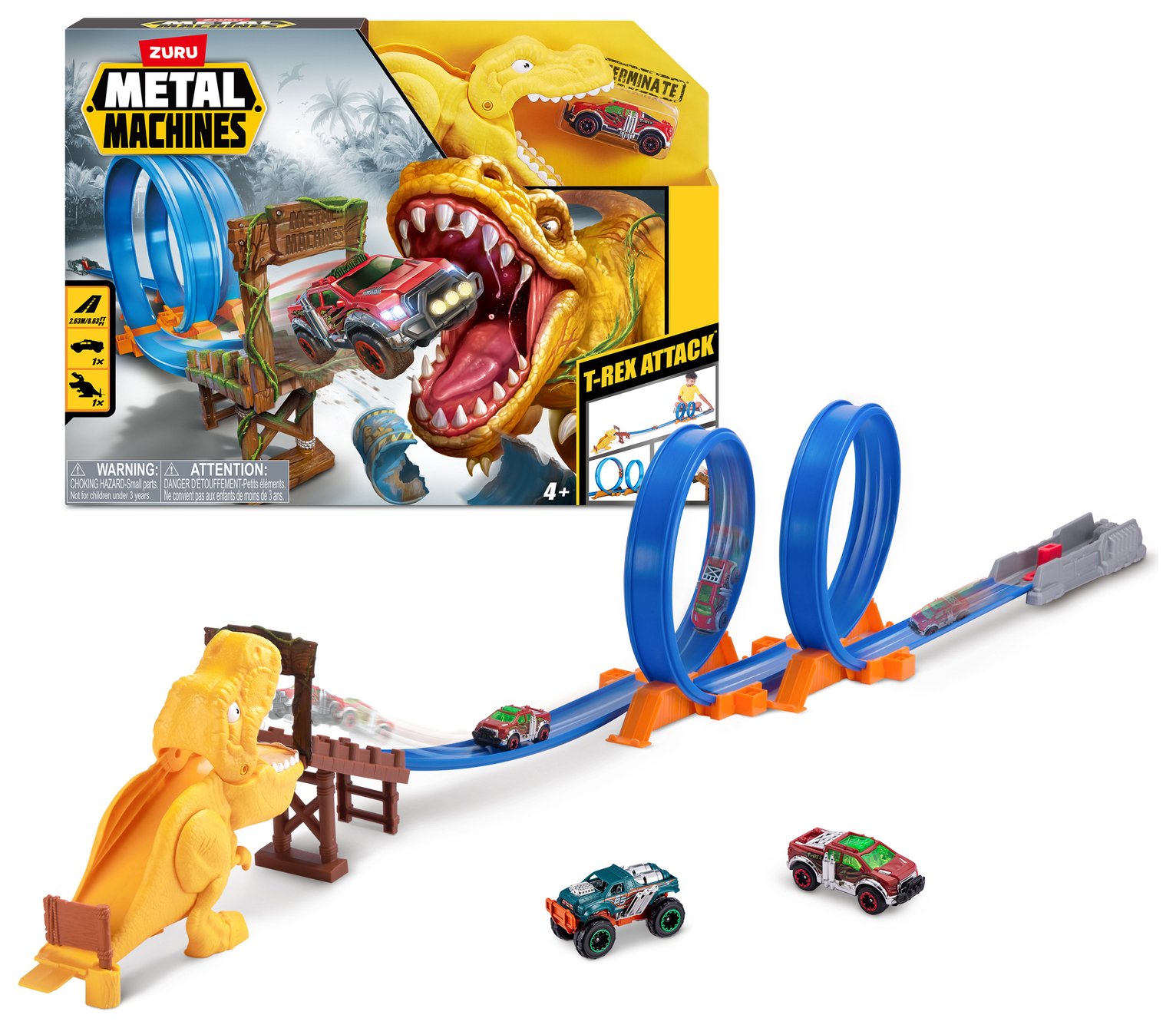 Zuru Metal Machines S1 T-Rex Playset
