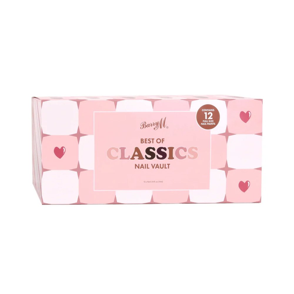 Barry M Best of Classics Nail Vault Beauty Set - Pack of 12