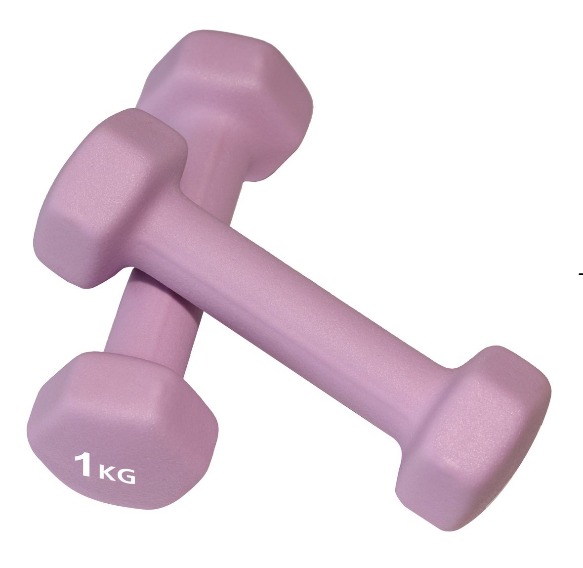 Pro Fitness Neoprene Dumbbells - 2 x 1kg