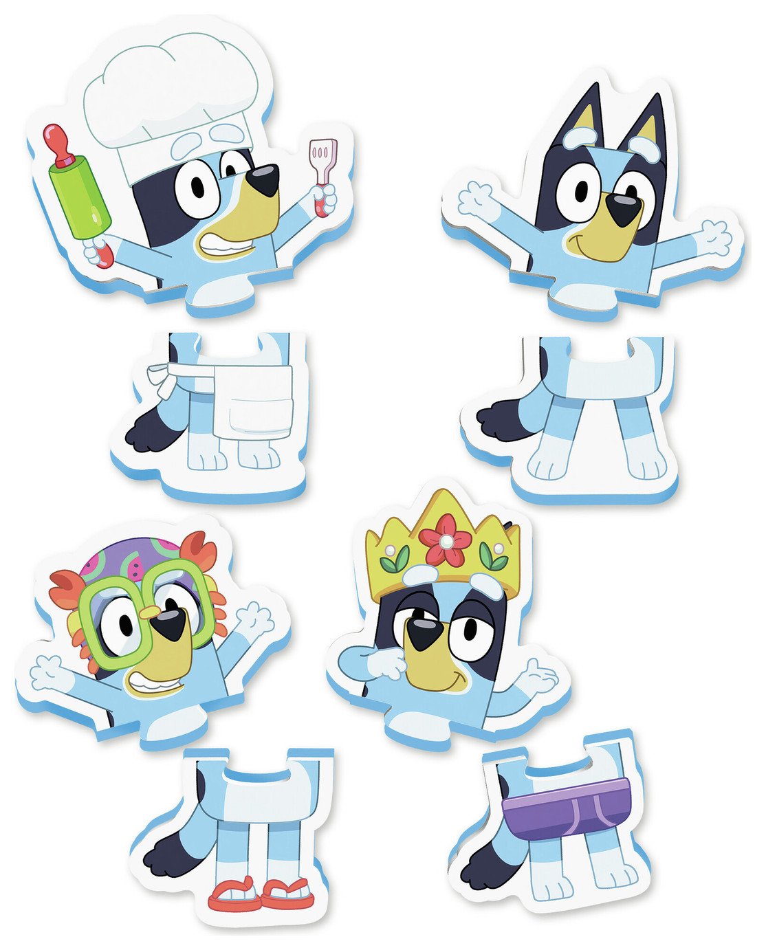 Bluey Bath Puzzle Toy