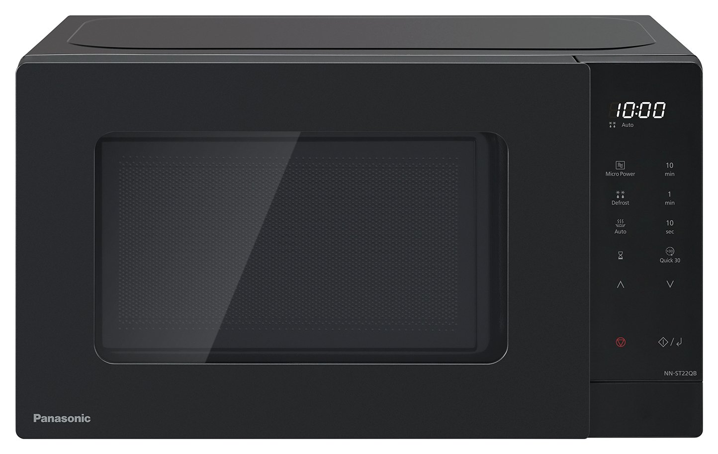 Panasonic NN-ST22QBBPQ 20L 800W Standard Microwave - Black