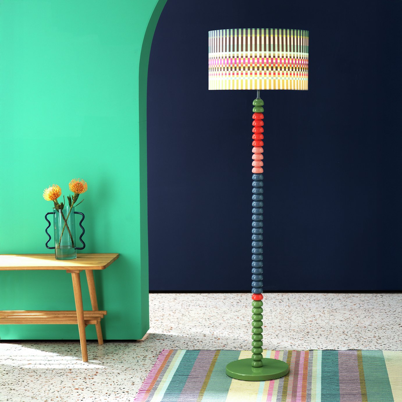 Margo Selby Buster Bobbin Floor Lamp