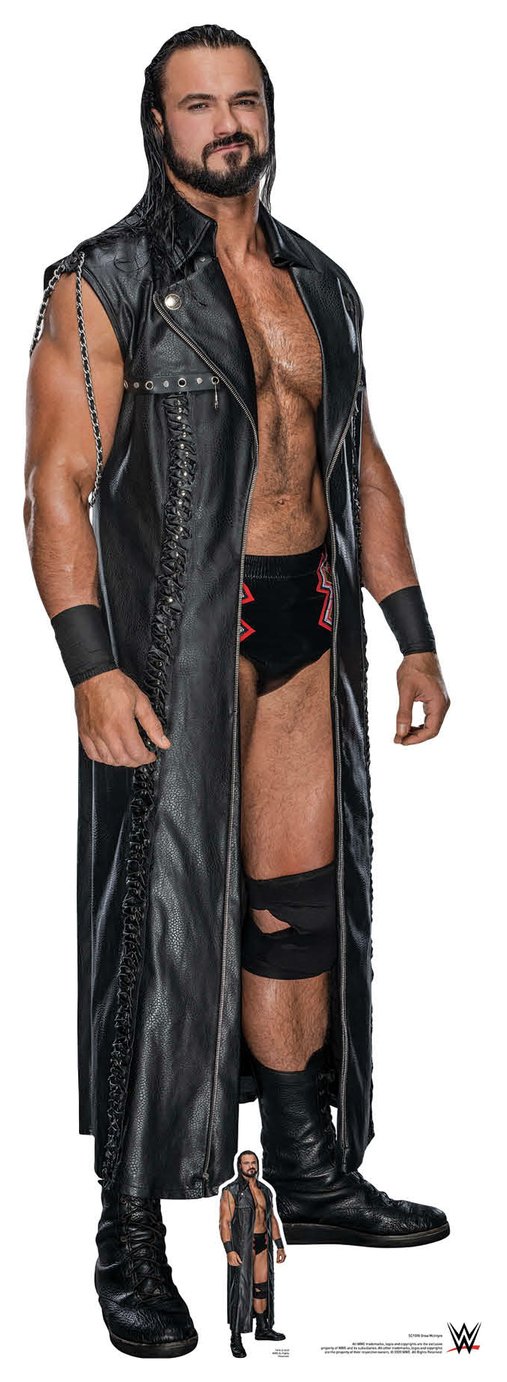 Star Cutouts WWE Drew Mcintyre Cardboard Cutout