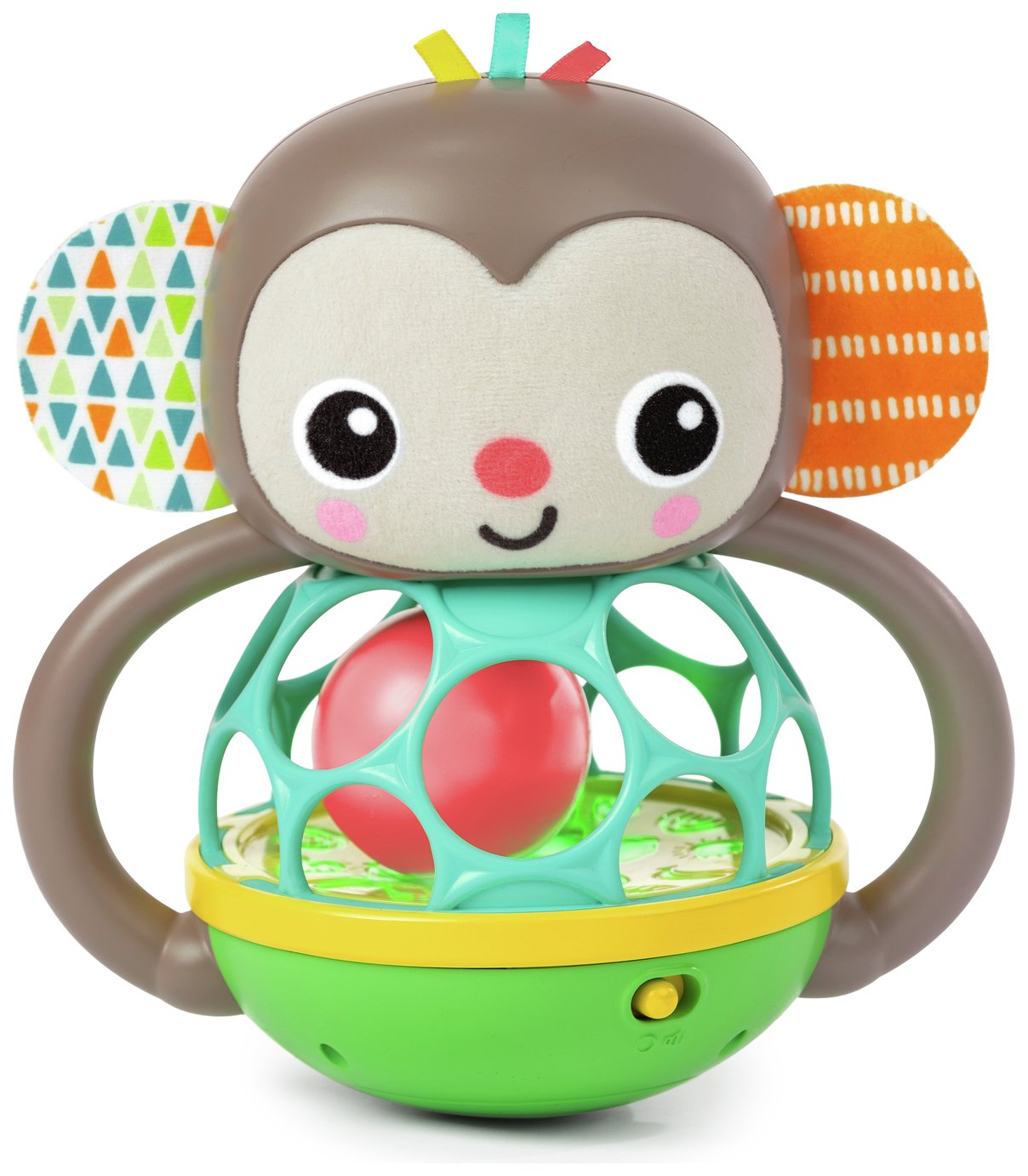 Bright Starts Grab And Giggle Monkey Multi-Sensory Toy