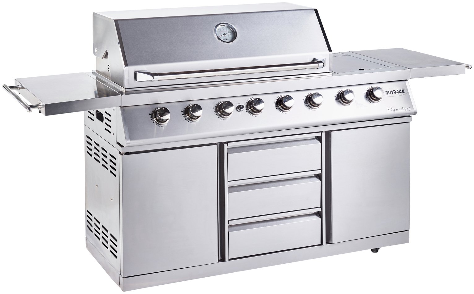 Outback Signature 6 Burner Hybrid Gas BBQ