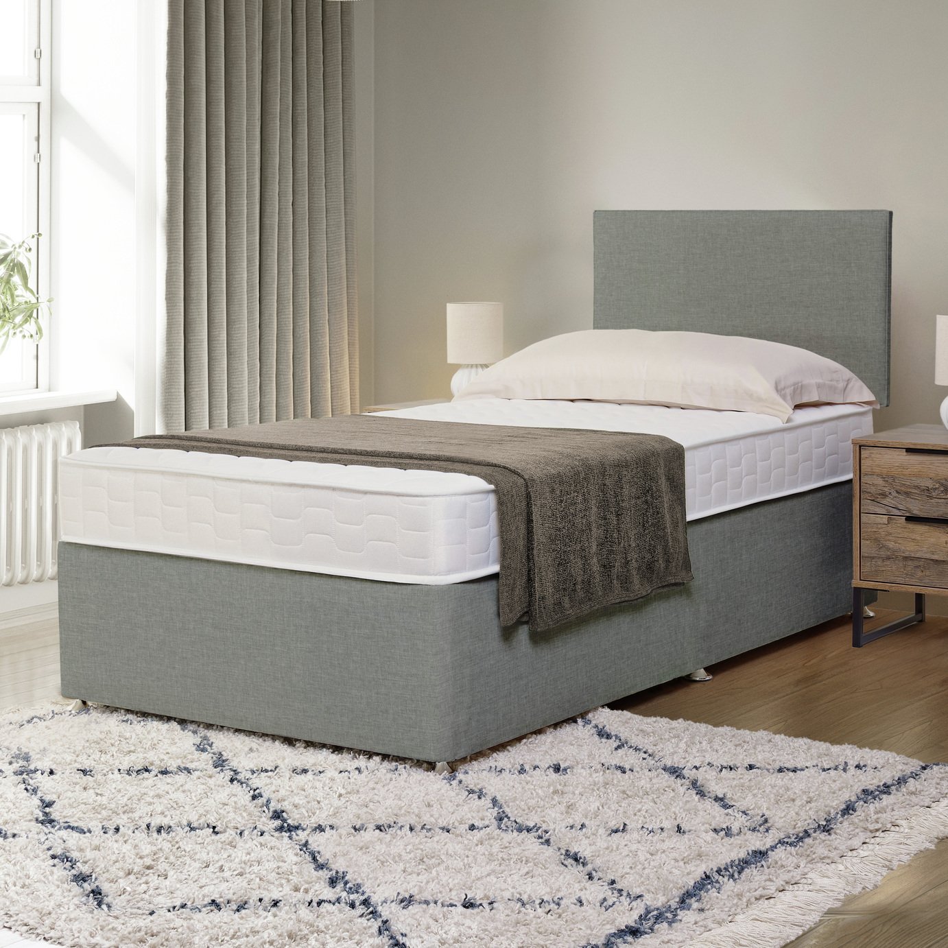 Argos Home Elmdon Memory Mattress & Divan Bed