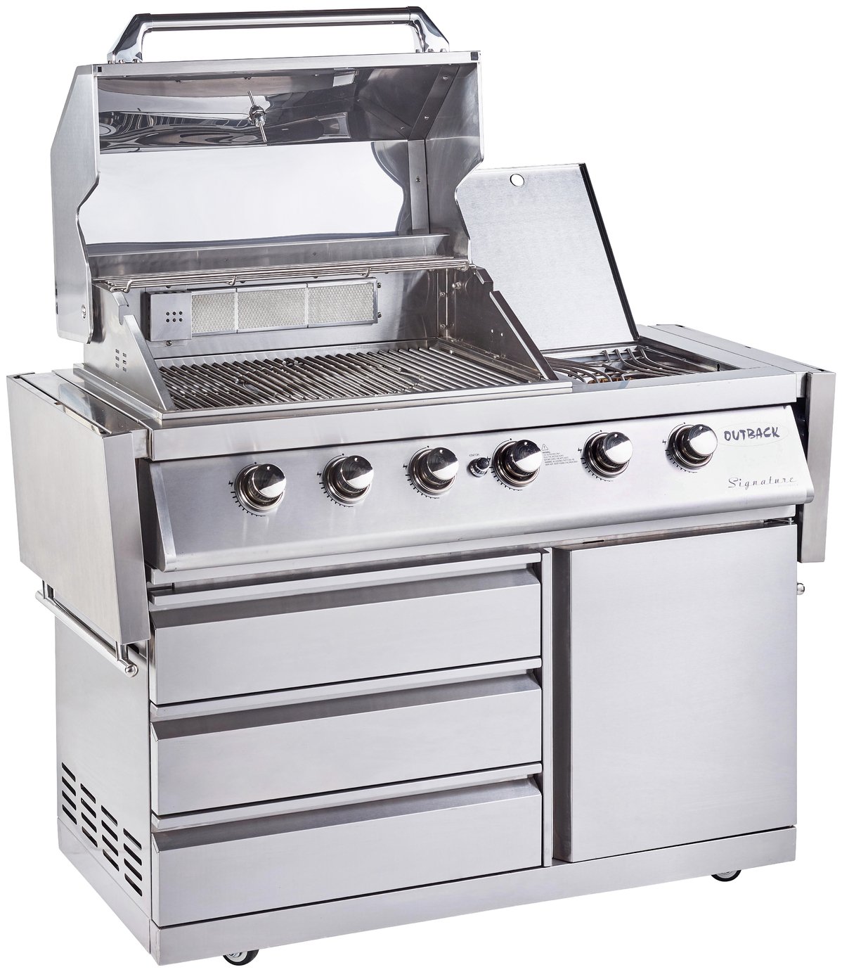 Outback Signature 4 Burner Hybrid Gas BBQ