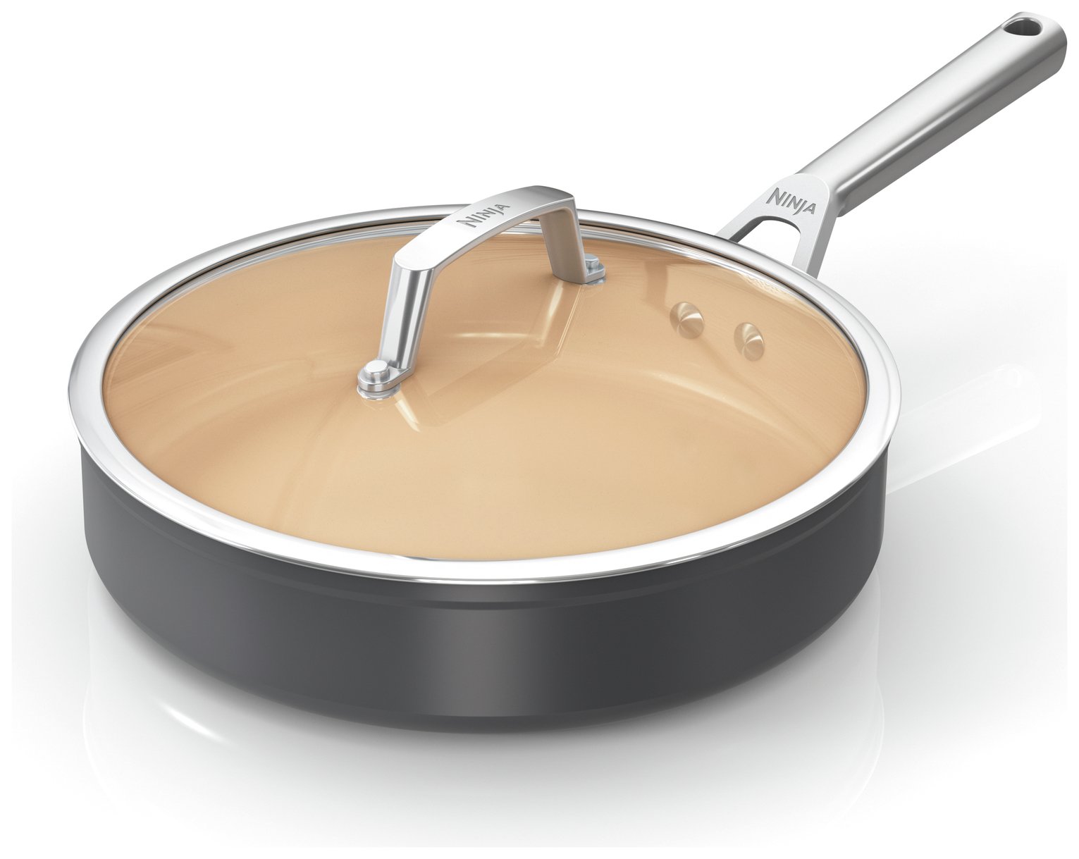 Ninja 26cm Extended Life Ceramic Aluminium Saute Pan