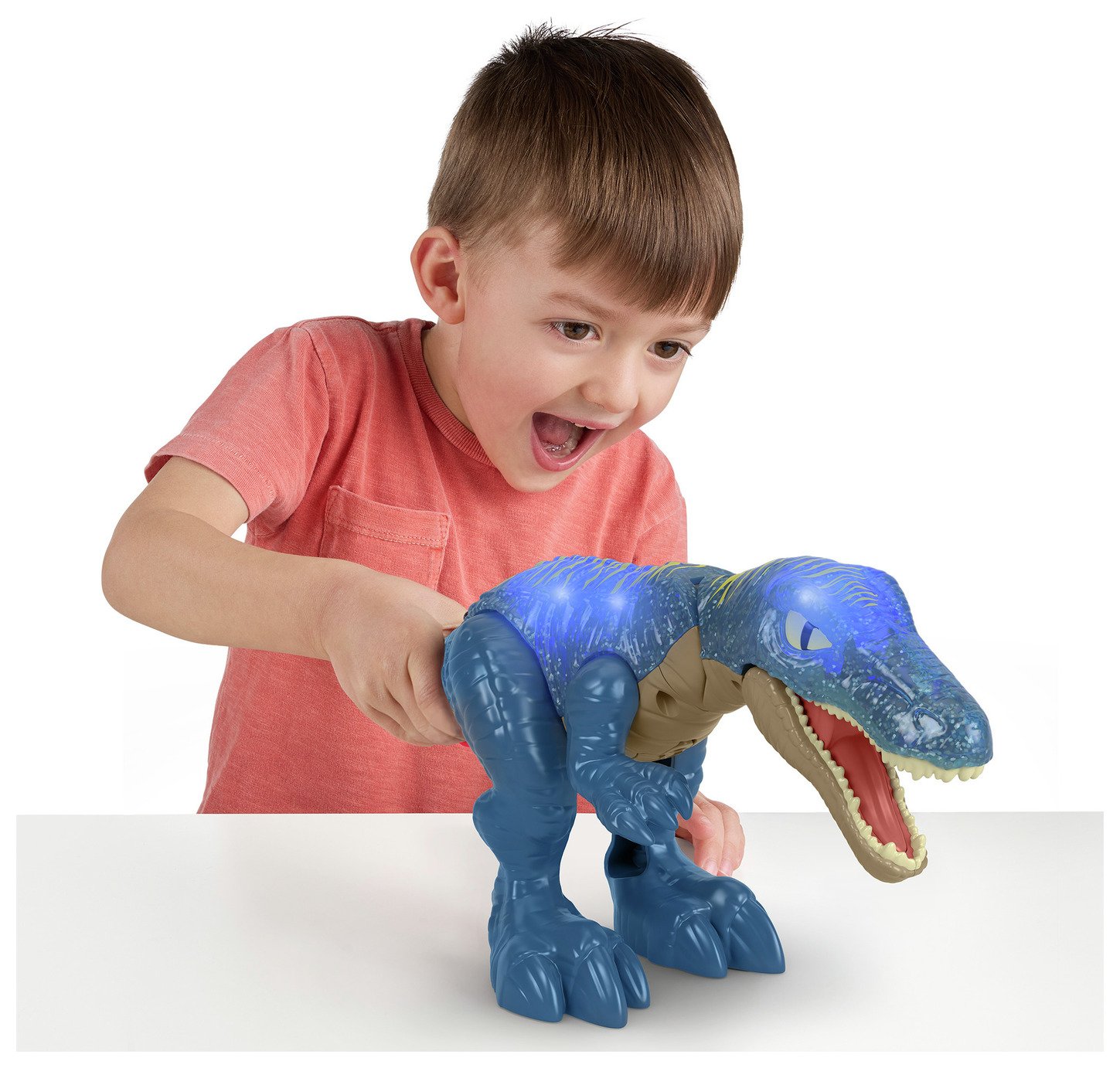 Imaginext Jurassic World Growl & Glow Baryonyx Dinosaur Toy