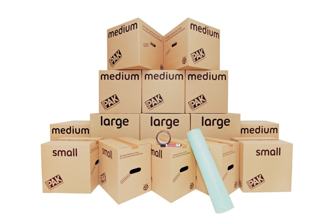 buy boxes for moving house