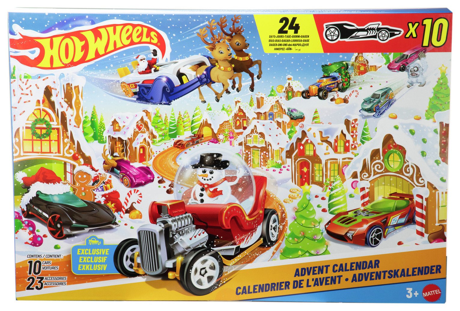 Hot Wheels 2025 Advent Calendar Toy Cars & Accessories
