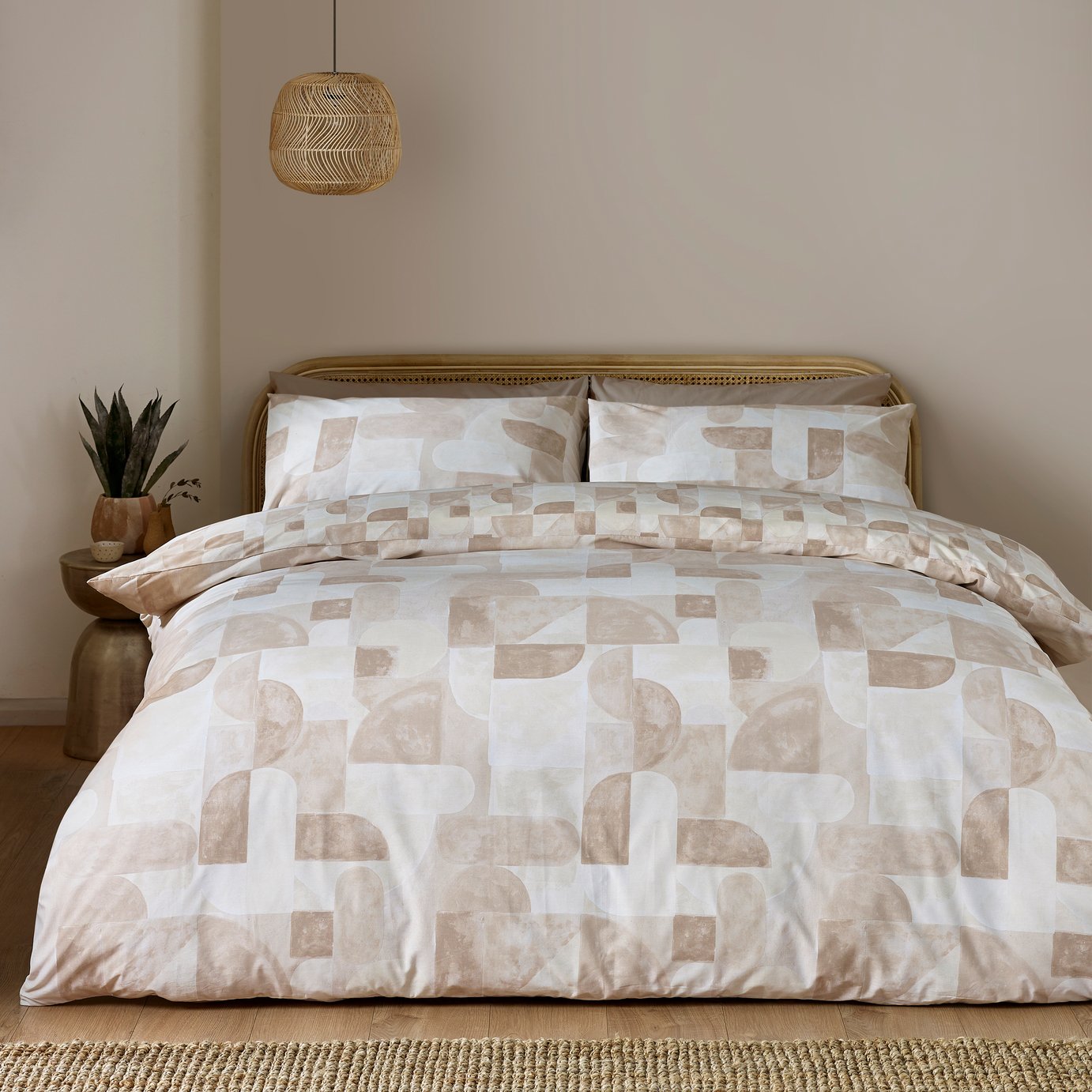Catherine Lansfield Sloane Geo Bedding Set