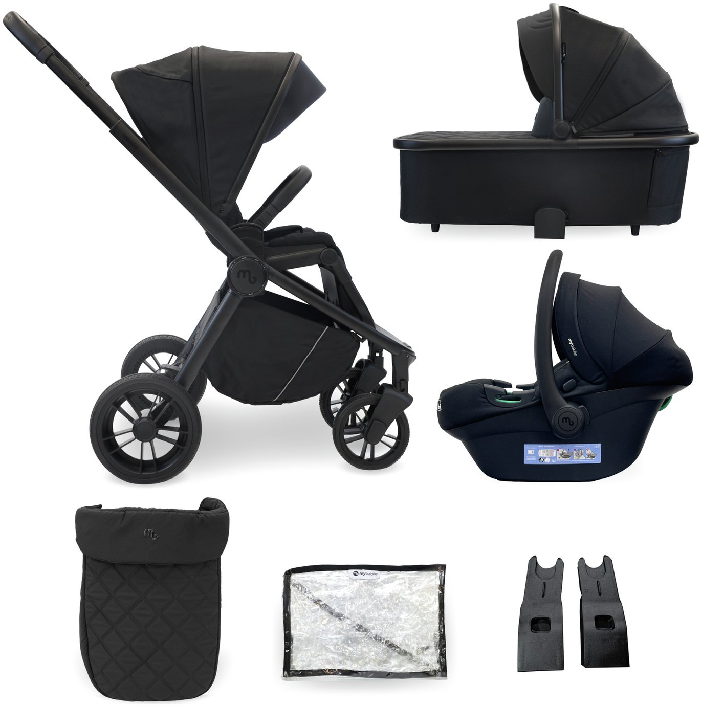 My Babiie MB450I Travel System - Black