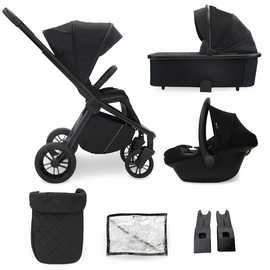 My Babiie MB450i 3-in-1 Travel System - Black