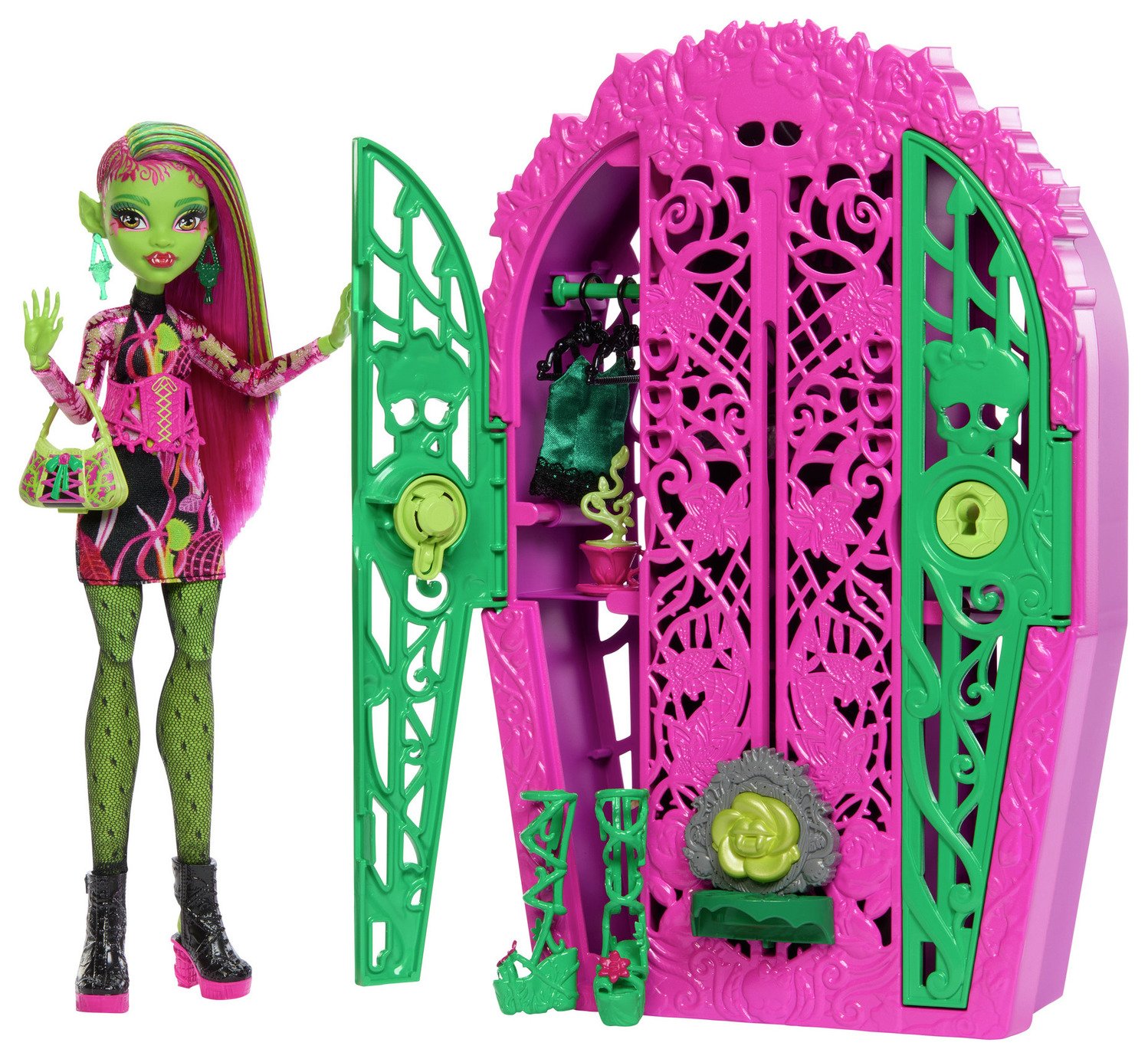 Monster High Skulltimate Secrets Venus Doll & 19+ Surprises
