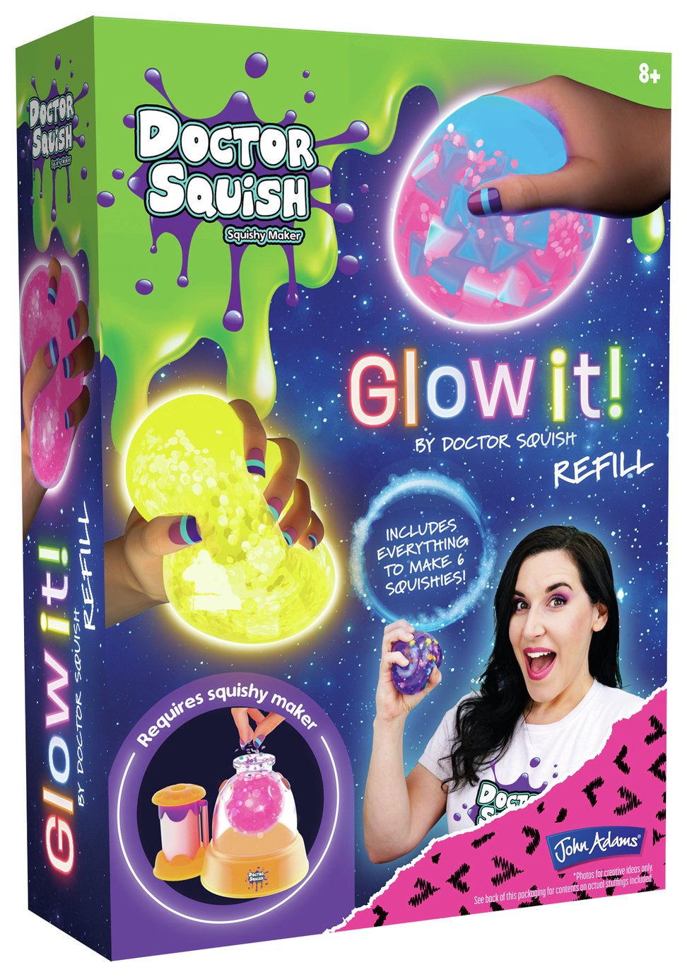 Doctor Squish Squishy Refill Glow It