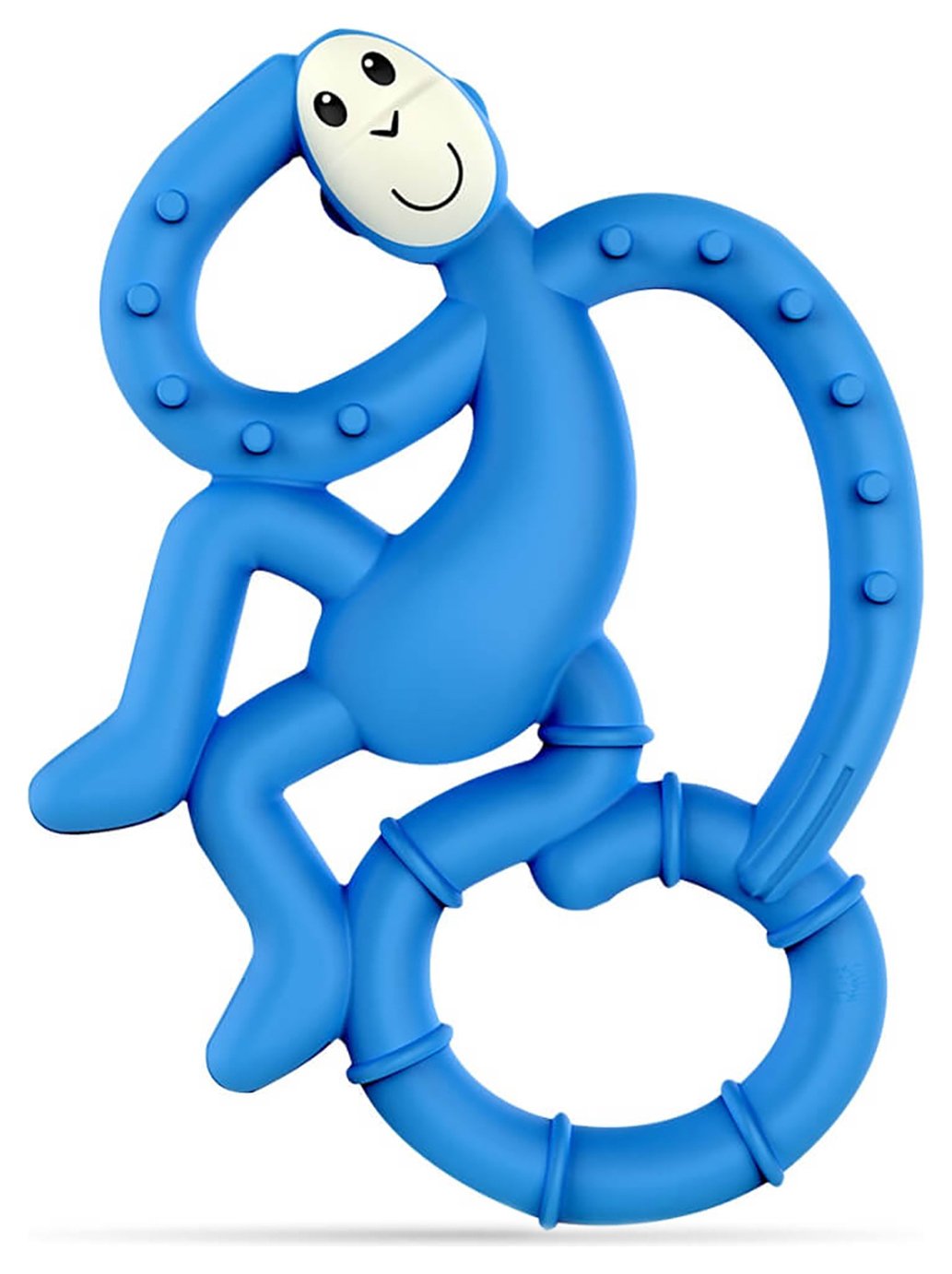 Matchstick Monkey Mini Monkey Teether - Blue