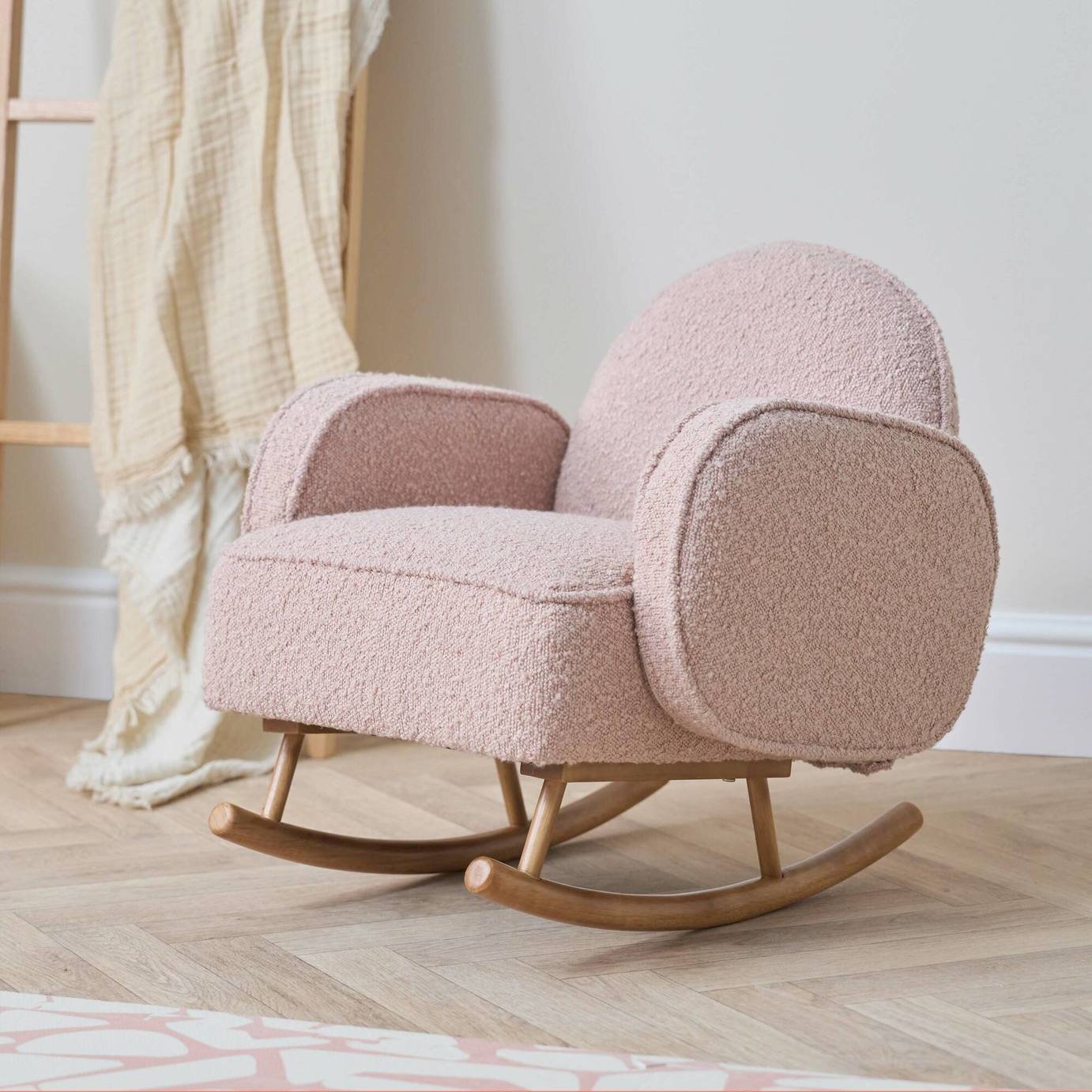 Tutti Bambini Micah Mini Me Nursery Rocking Chair - Pink
