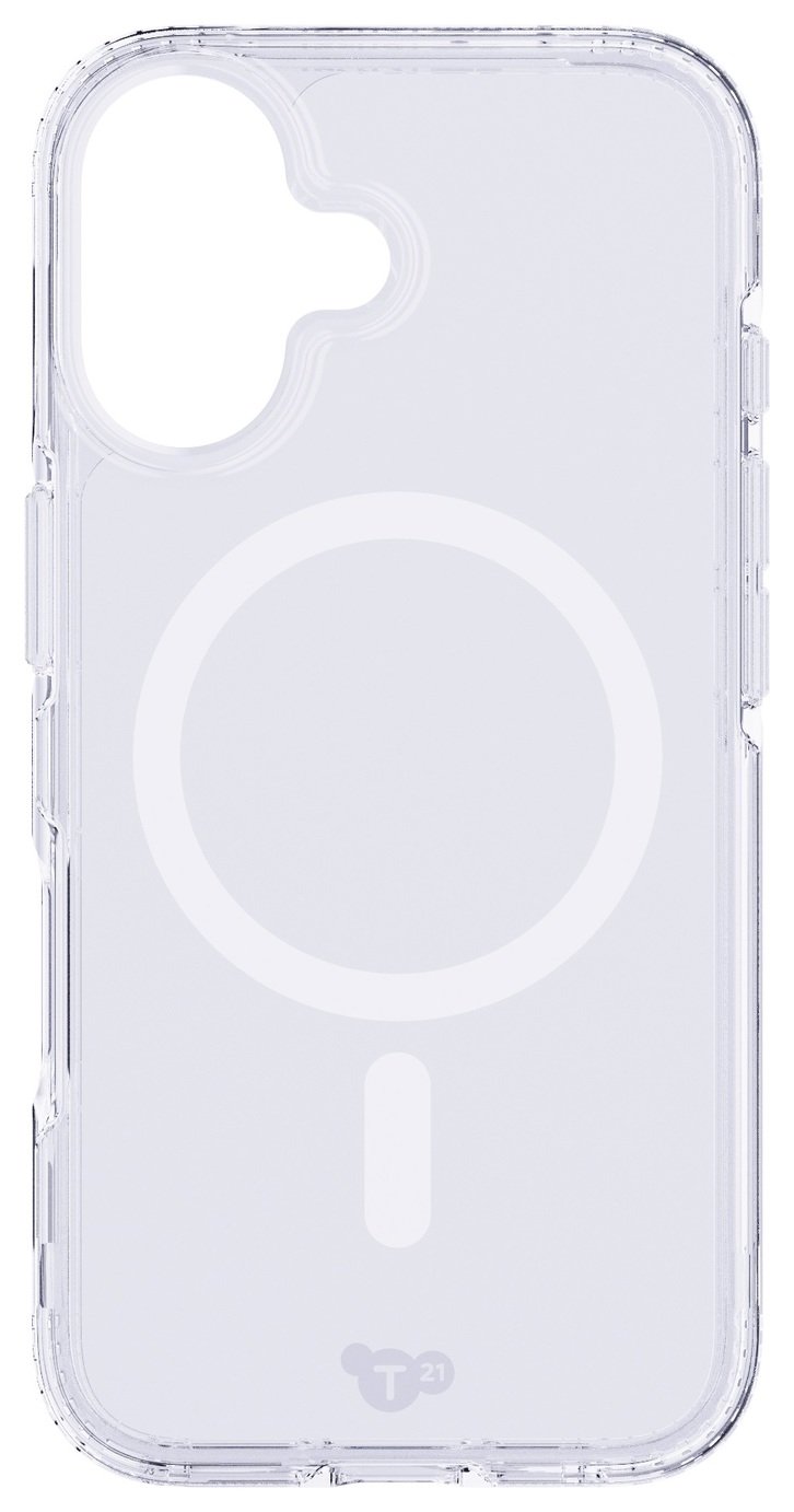 Tech21 EvoClear iPhone 16 Plus Phone Case MagSafe - Clear
