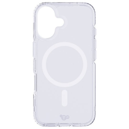 Tech21 EvoClear iPhone 16 Plus Phone Case MagSafe - Clear