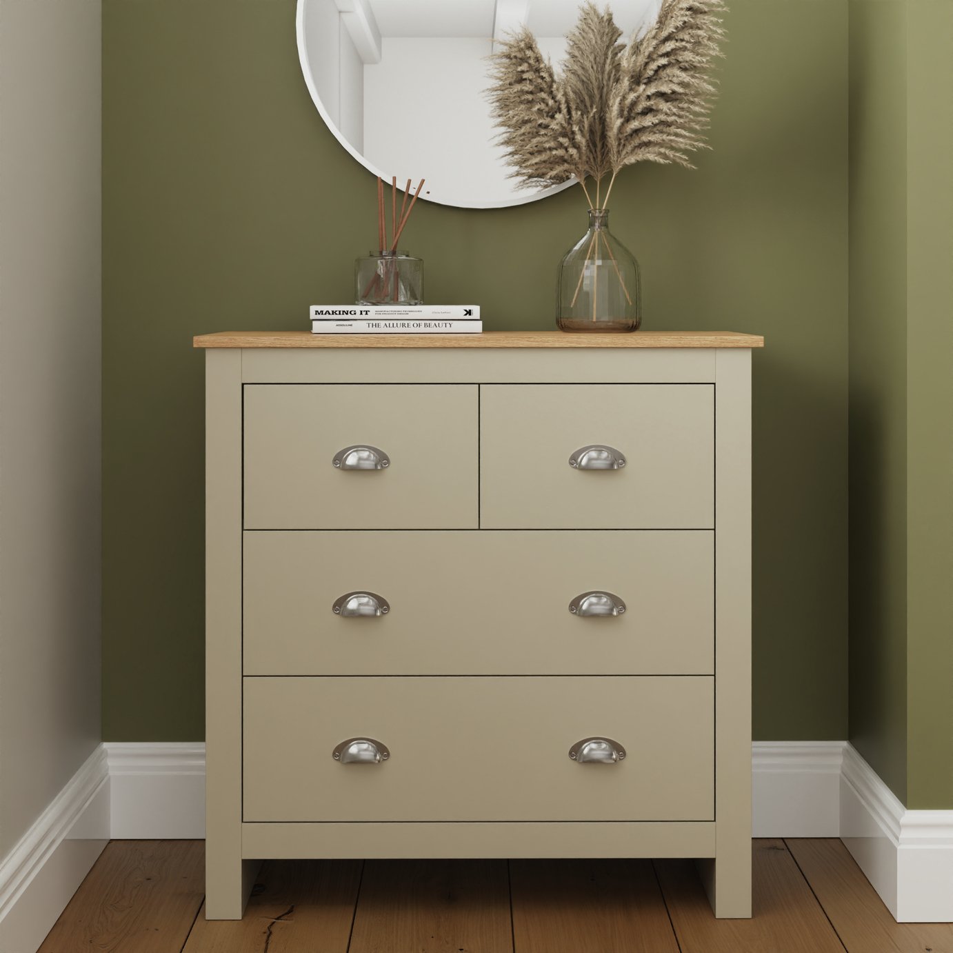 GFW Lancaster 4 Drawer Chest