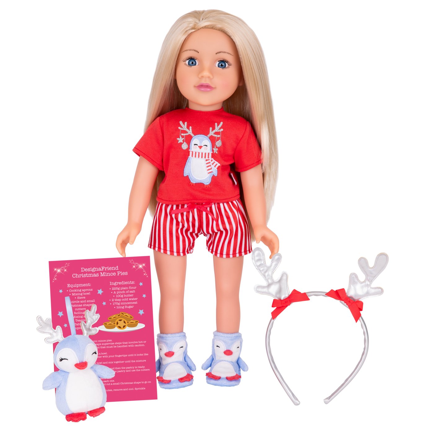 DesignaFriend Penguin Christmas Eve Set