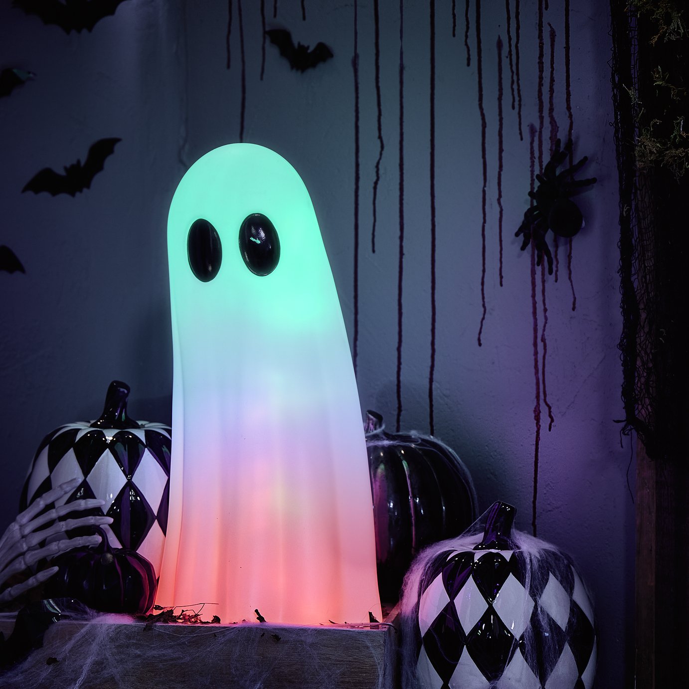 Argos Home Light Up Large Ghost Halloween Decoration