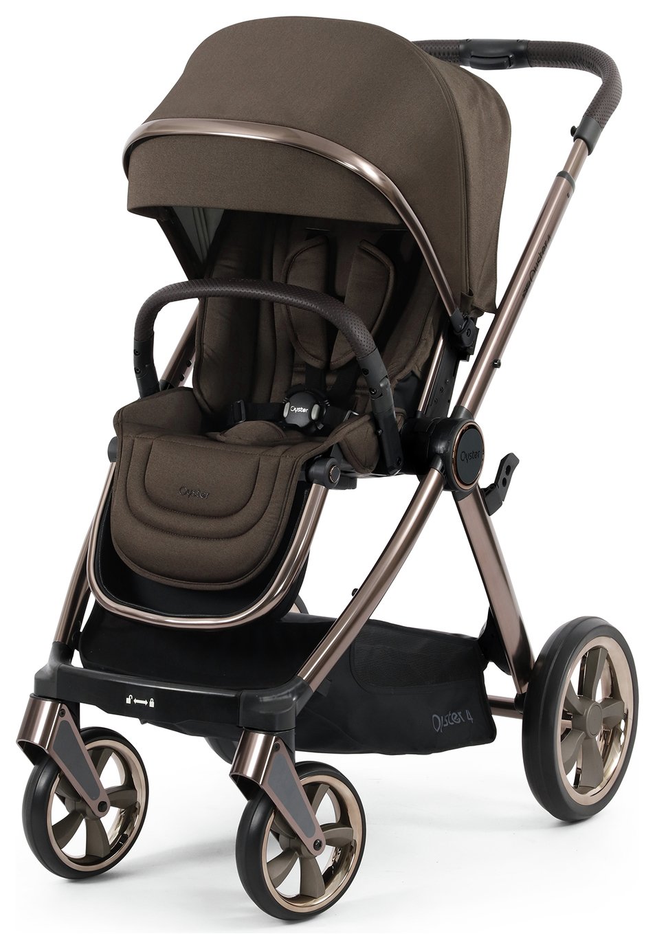 BabyStyle Oyster 4 Pushchair Chocolate - Velvet