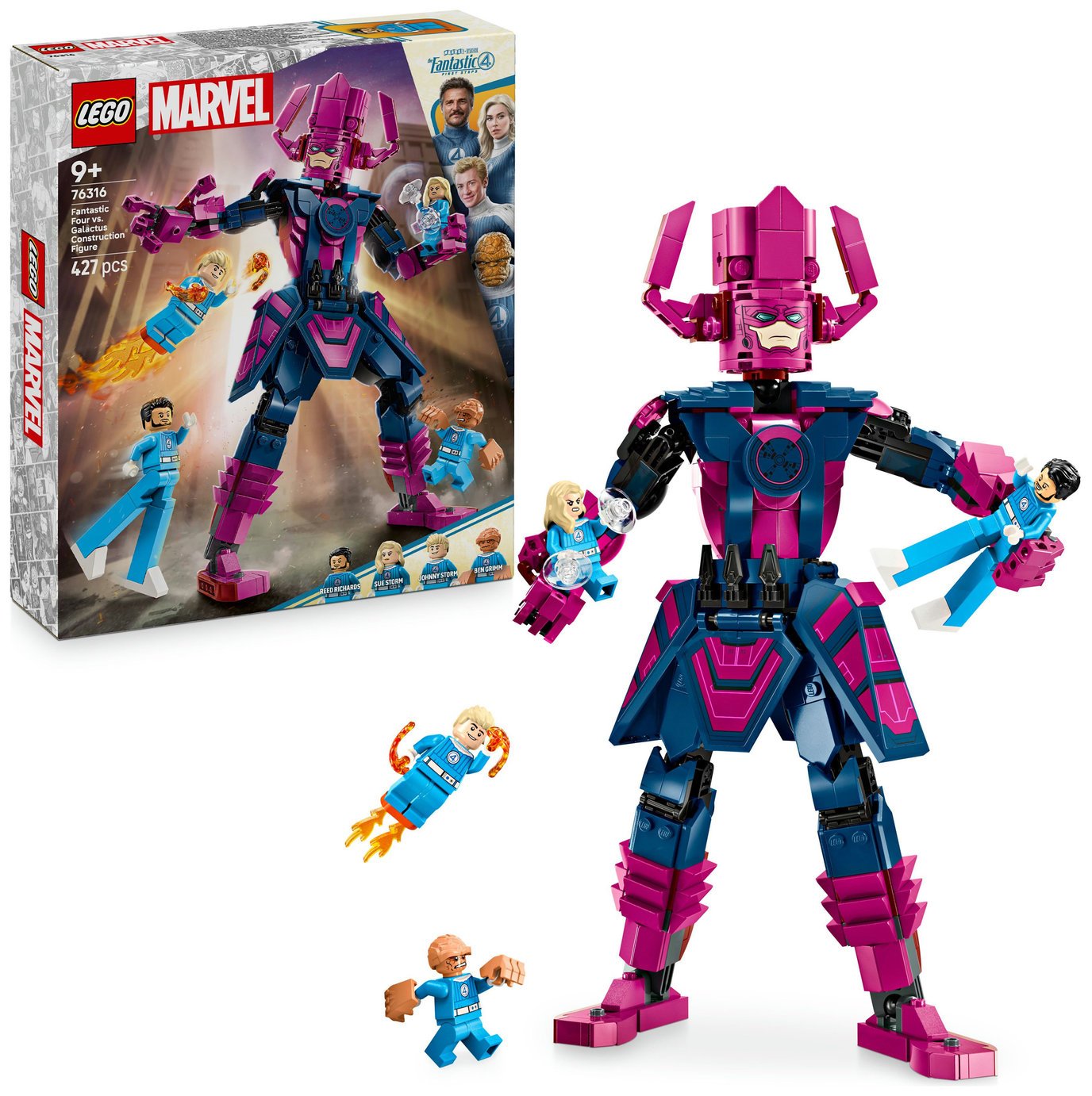 LEGO Marvel Fantastic Four vs. Galactus Figure 76316