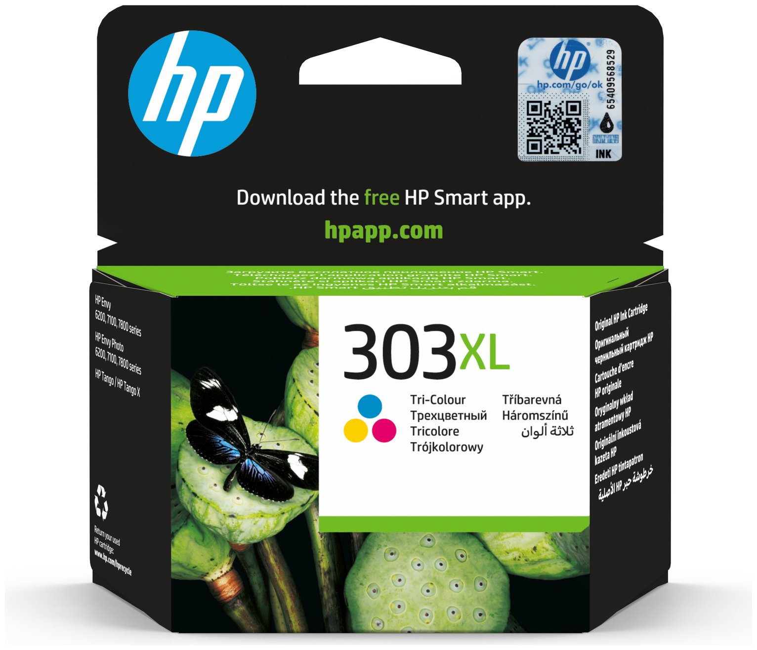 HP 303XL High Yield Original Ink Cartridge - Colour