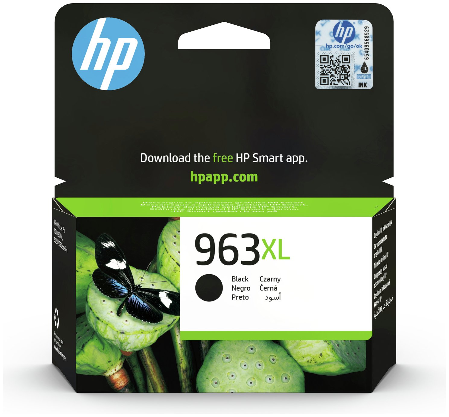 HP 963XL High Yield Original Ink Cartridge - Black